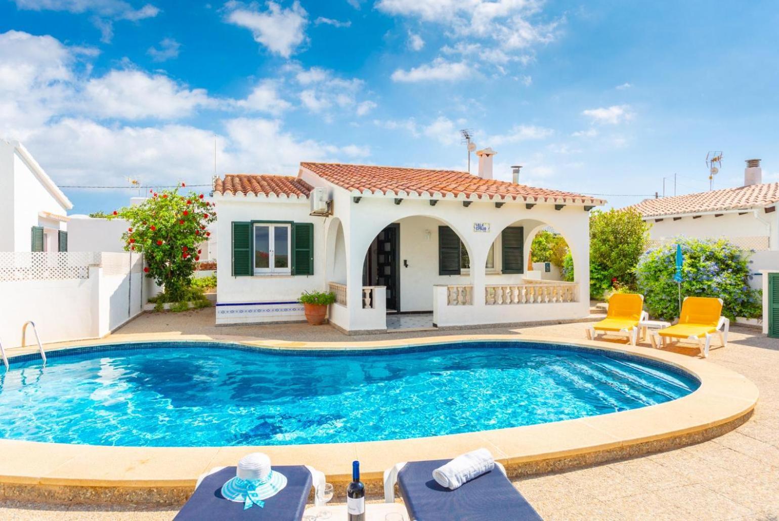 Villa Emilio Cala En Porter  Exteriér fotografie