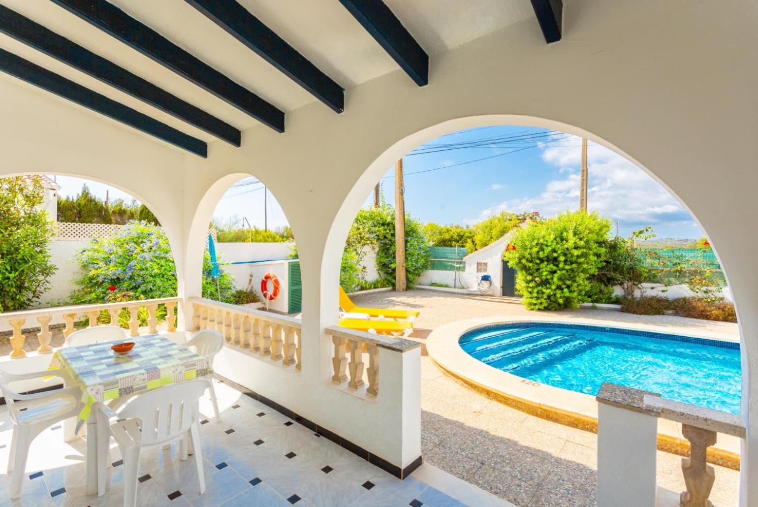 Villa Emilio Cala En Porter  Exteriér fotografie